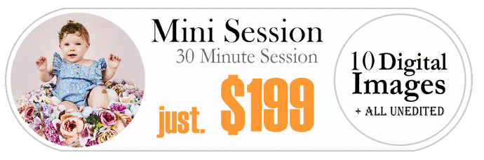 Complete Mini Session - Gift Voucher *10-20 Images Included*